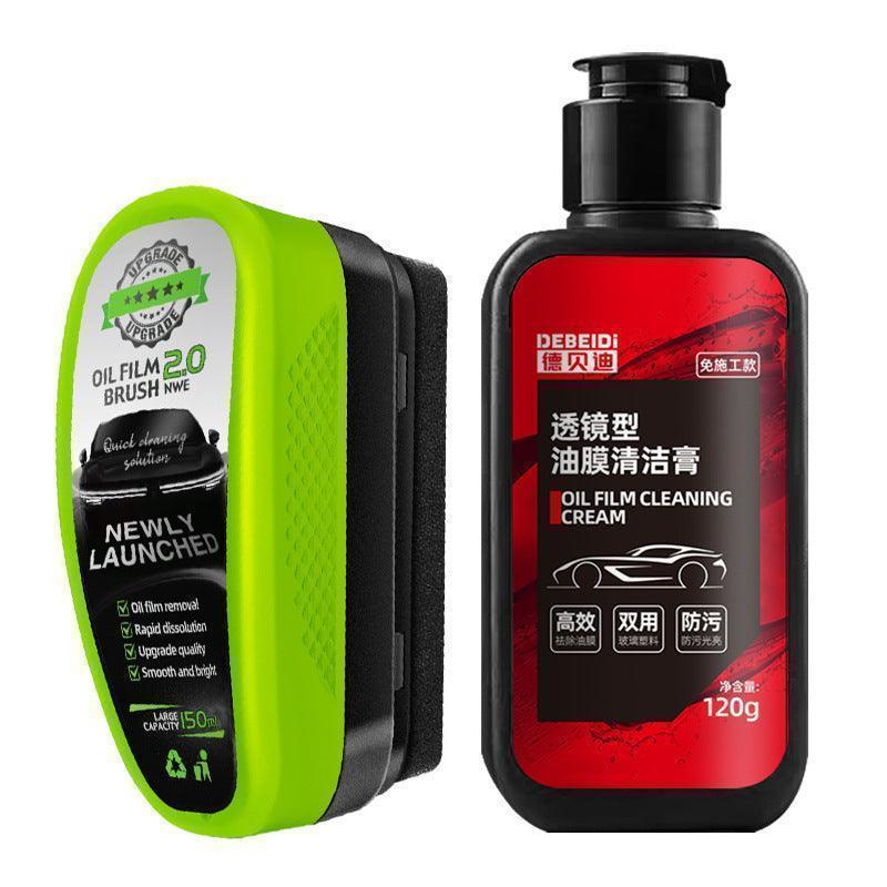 Green Car Glass Wiper – Oil Remover & Rain Repellent for Clear Vision! - Efrosiny