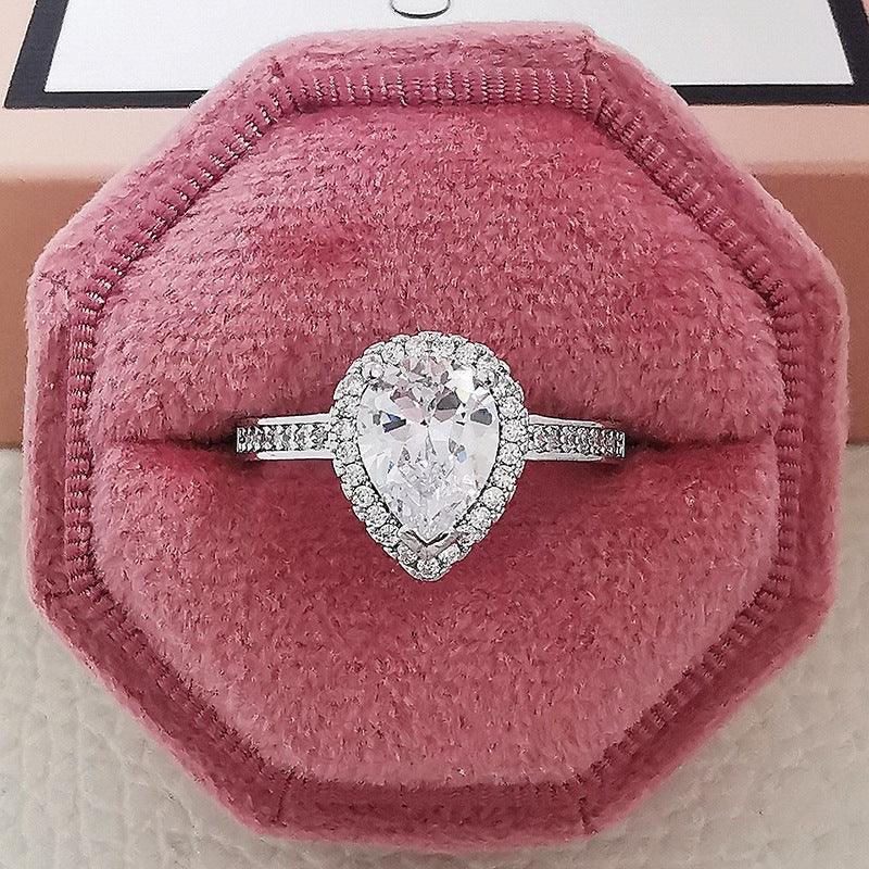 Luxury Multicolor Charm Cubic Zirconia Wedding Ring for Women! - Efrosiny