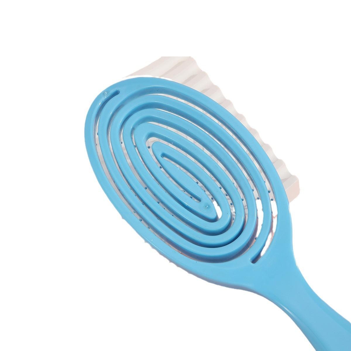 Hollow Hair Handheld Candy Color Dry Comb - Lightweight & Stylish! - Efrosiny