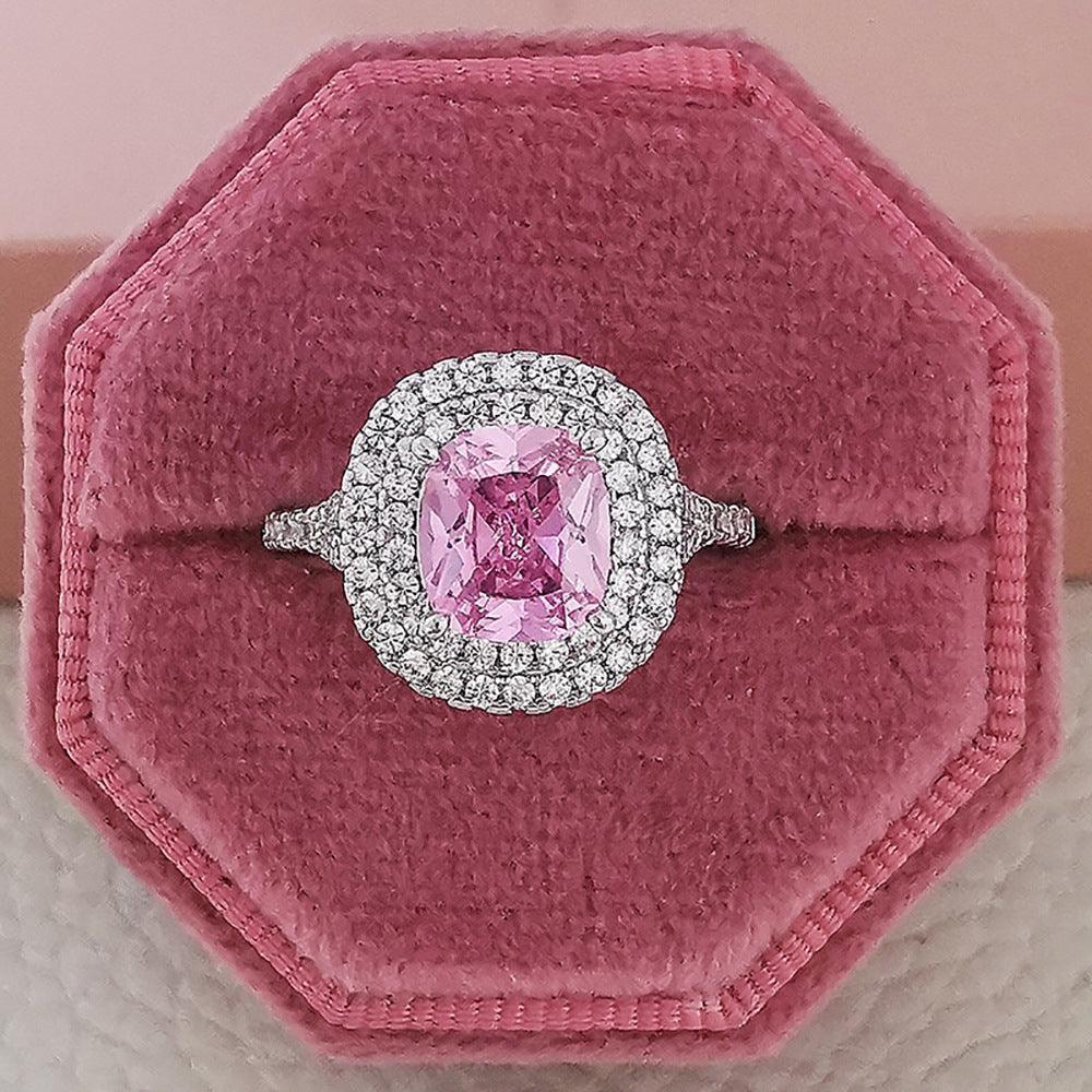 Luxury Multicolor Charm Cubic Zirconia Wedding Ring for Women! - Efrosiny
