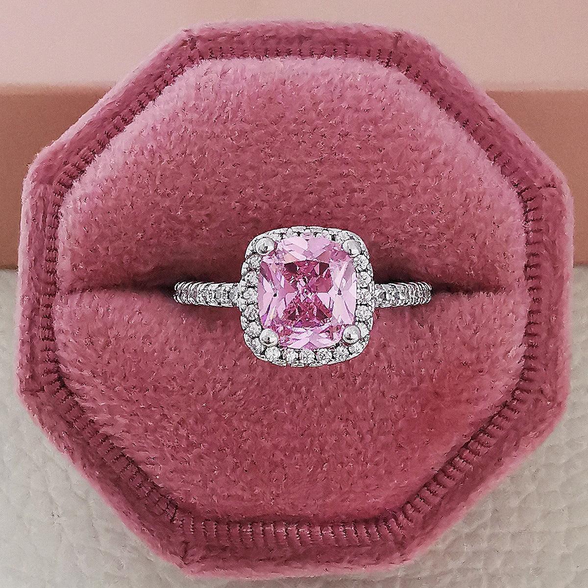 Luxury Multicolor Charm Cubic Zirconia Wedding Ring for Women! - Efrosiny