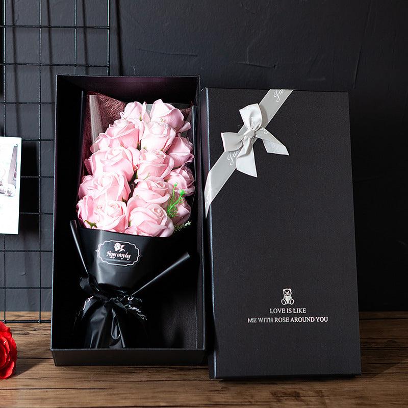 18pcs Eternal Love Soap Rose Bouquet | Perfect Gift for Any Occasion - Efrosiny