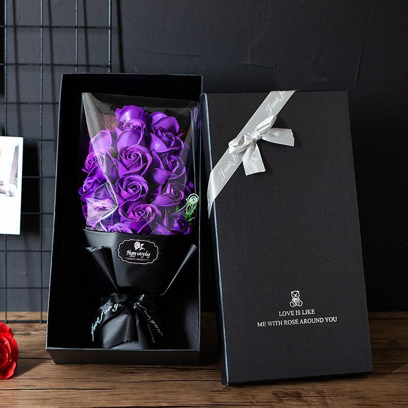 18pcs Eternal Love Soap Rose Bouquet | Perfect Gift for Any Occasion - Efrosiny