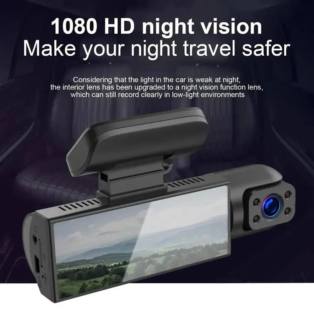 Dual Lens Car Dash Cam - Efrosiny