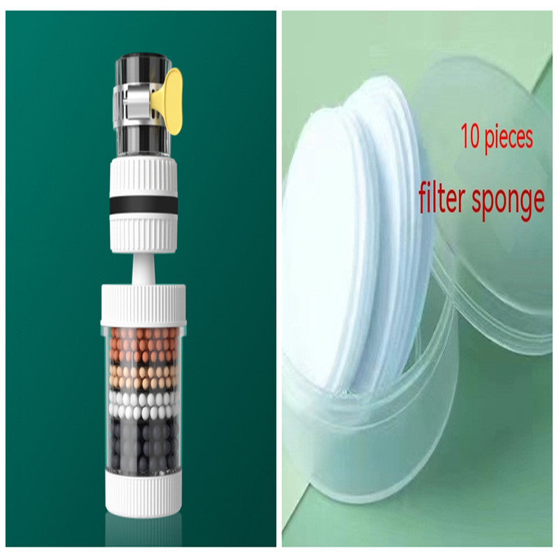 360-Degree Rotating Tap Water Filter | Purification & Splash-Proof Design! - Efrosiny