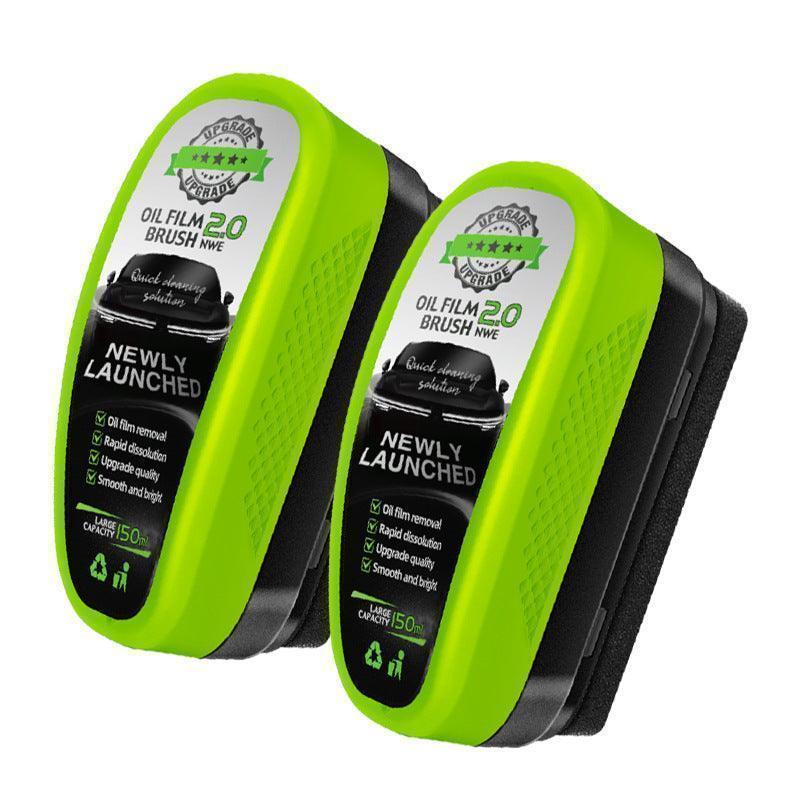 Green Car Glass Wiper – Oil Remover & Rain Repellent for Clear Vision! - Efrosiny