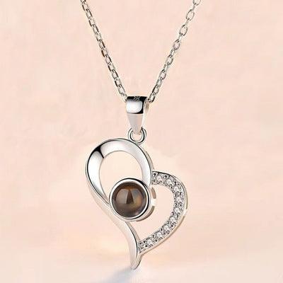 Metal Rose Jewelry Gift Box Necklace! - Efrosiny