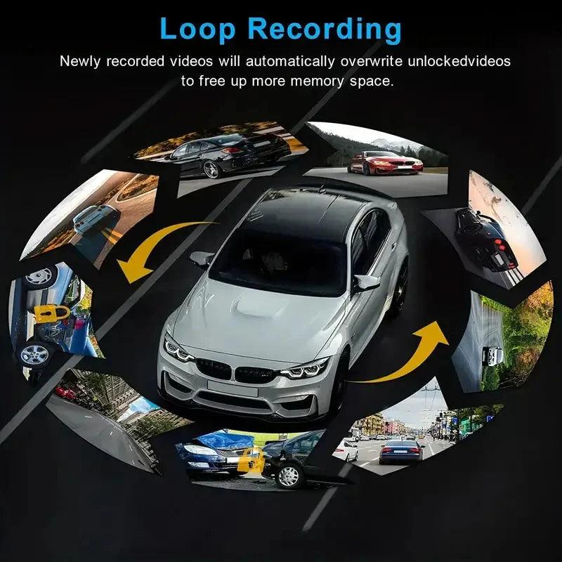 Dual Lens Car Dash Cam - Efrosiny