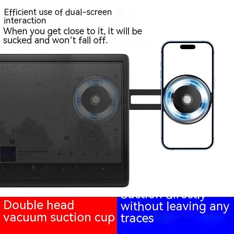 Vacuum Suction Cup Car Phone Holder – Secure, Flexible & Practical! - Efrosiny