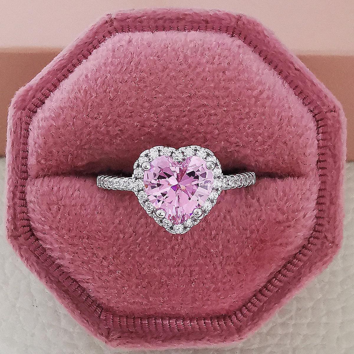 Luxury Multicolor Charm Cubic Zirconia Wedding Ring for Women! - Efrosiny