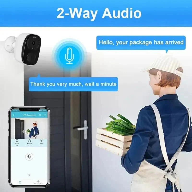 Ultimate Wireless Outdoor Security Cam - Efrosiny