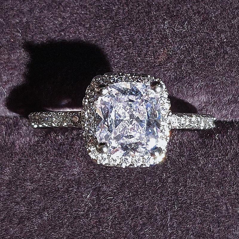 Luxury Multicolor Charm Cubic Zirconia Wedding Ring for Women! - Efrosiny