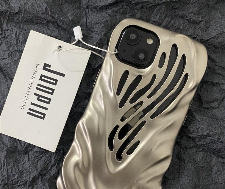 Titanium Gray Phone Case – Elegance and Protection for iPhone 14/13! - Efrosiny