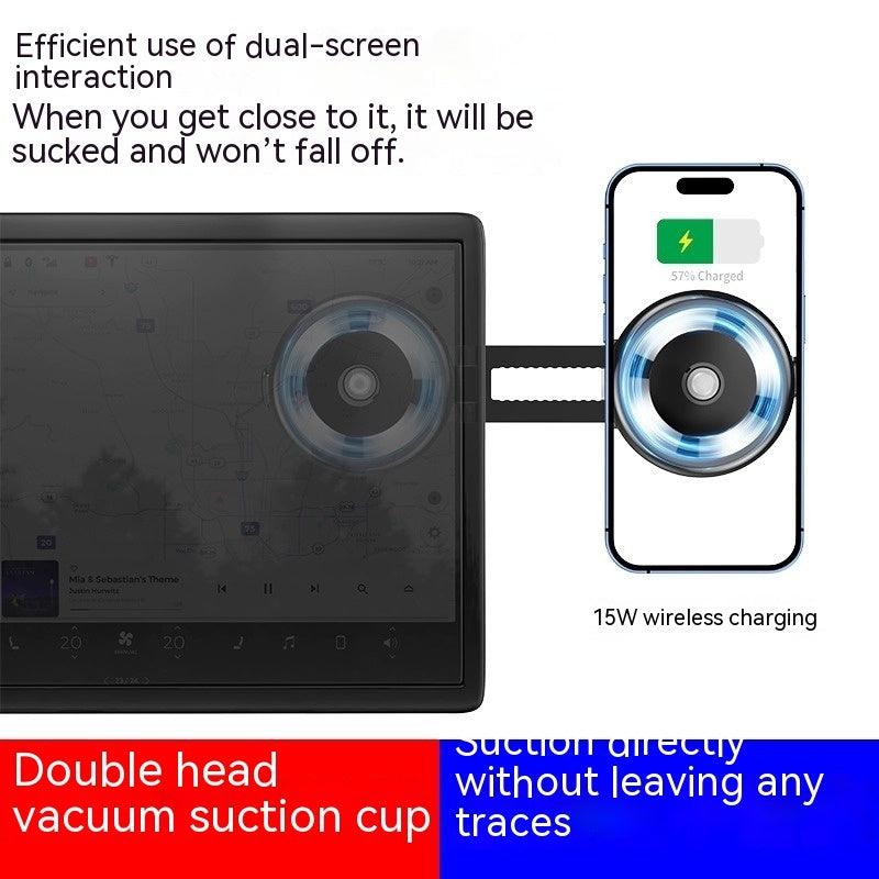 Vacuum Suction Cup Car Phone Holder – Secure, Flexible & Practical! - Efrosiny