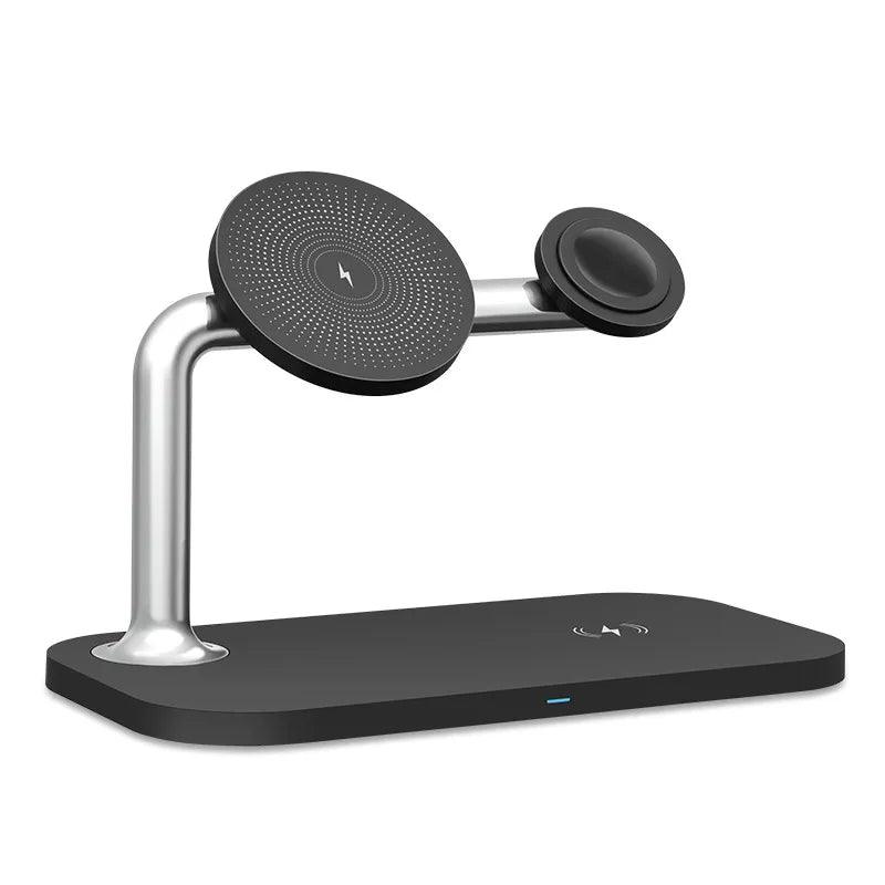 Magnetic 3-in-1 Wireless Charger Station - Efrosiny