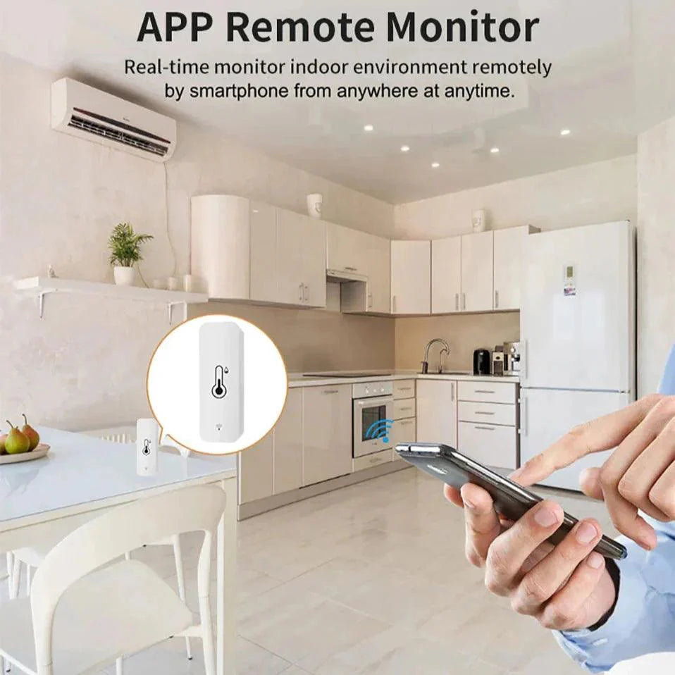 SmartLife WiFi Temp & Humidity Sensor - Efrosiny