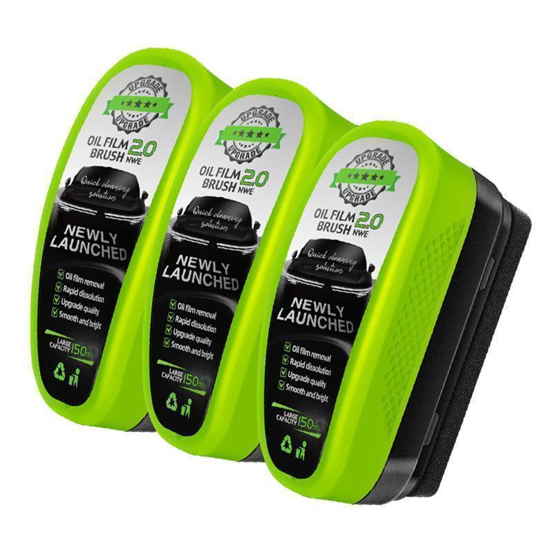 Green Car Glass Wiper – Oil Remover & Rain Repellent for Clear Vision! - Efrosiny
