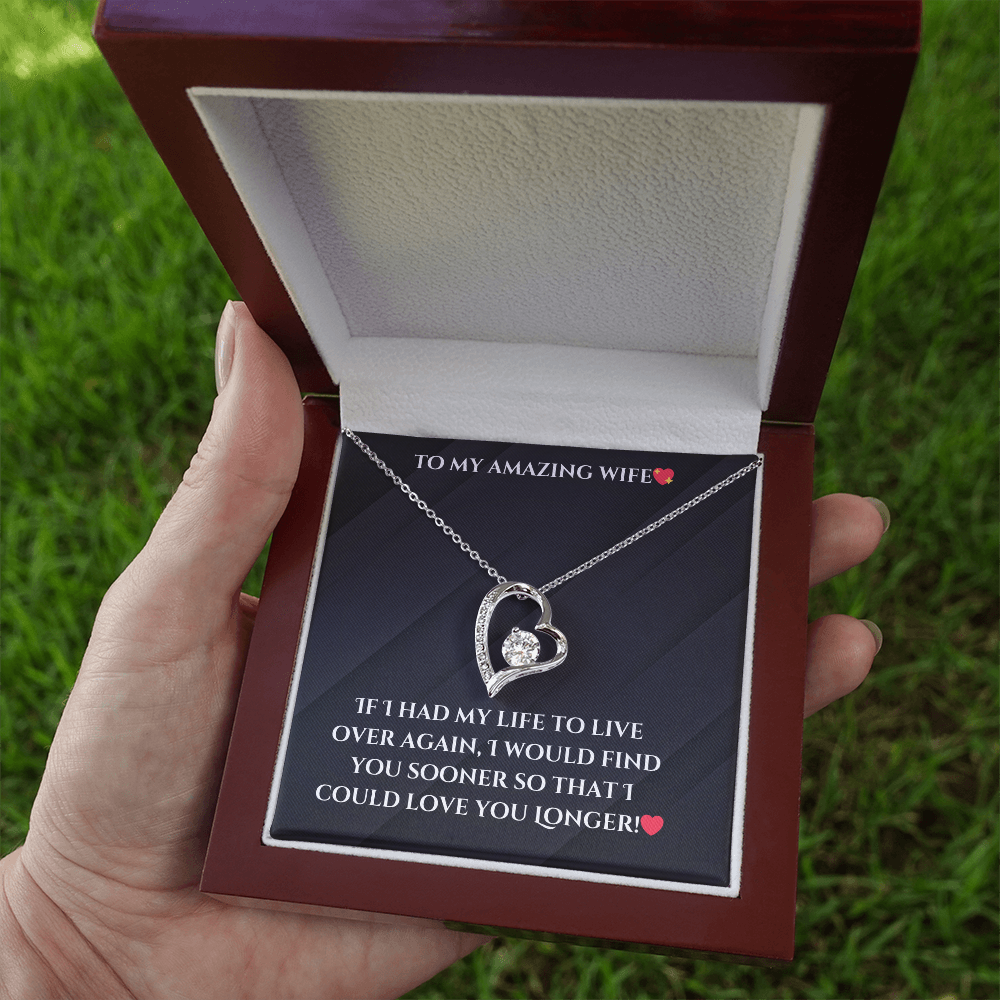 Forever Love Necklace – Timeless Symbol of Eternal Bond!😍
