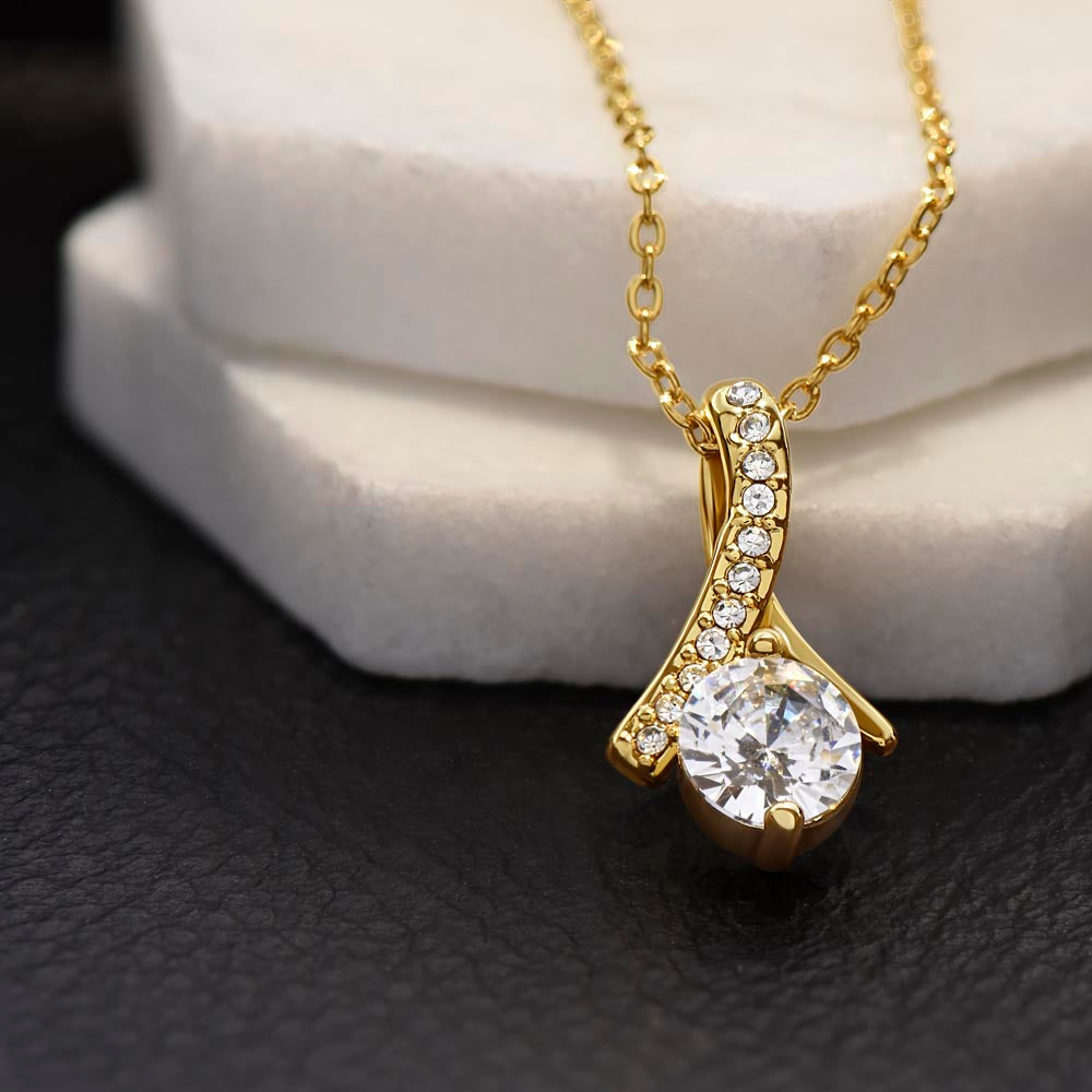 ✨ Alluring Beauty Necklace - Yellow & White Gold Variants 💛🤍 | Timeless Elegance!