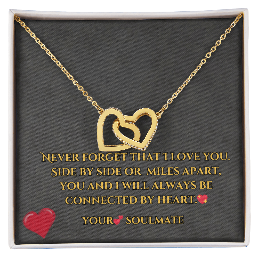 Interlocking Hearts Necklace – A Symbol of Everlasting Love