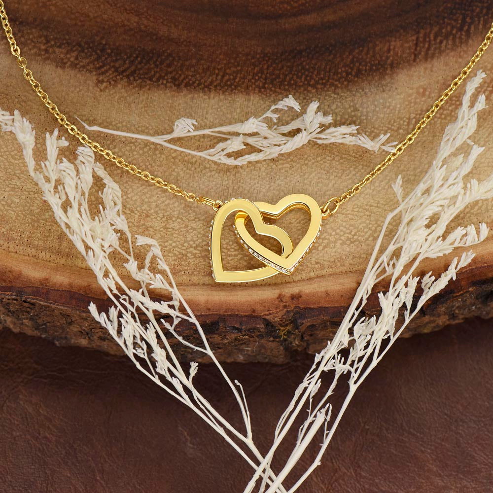 Interlocking Hearts Necklace – A Symbol of Everlasting Love