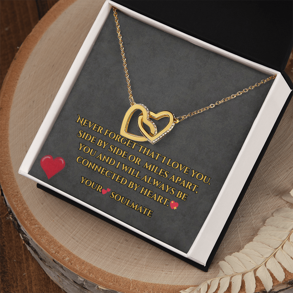 Interlocking Hearts Necklace – A Symbol of Everlasting Love