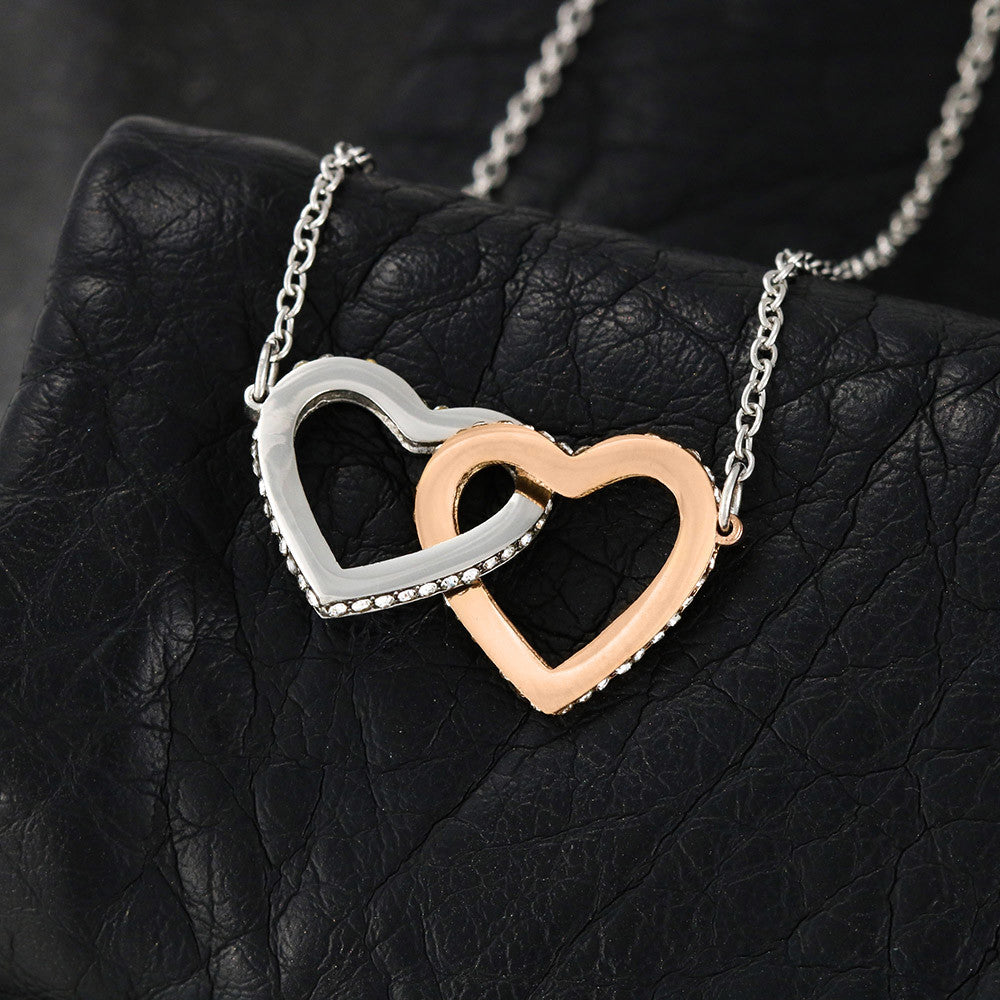 Interlocking Hearts Necklace – A Symbol of Everlasting Love