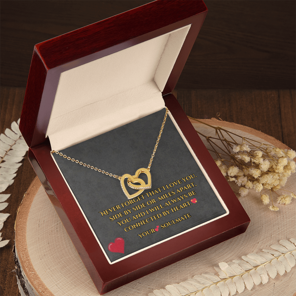 Interlocking Hearts Necklace – A Symbol of Everlasting Love