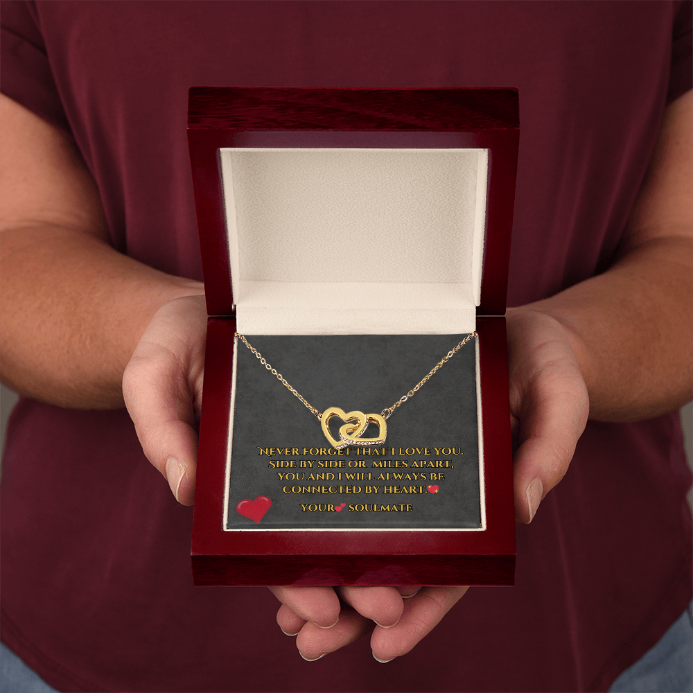 Interlocking Hearts Necklace – A Symbol of Everlasting Love
