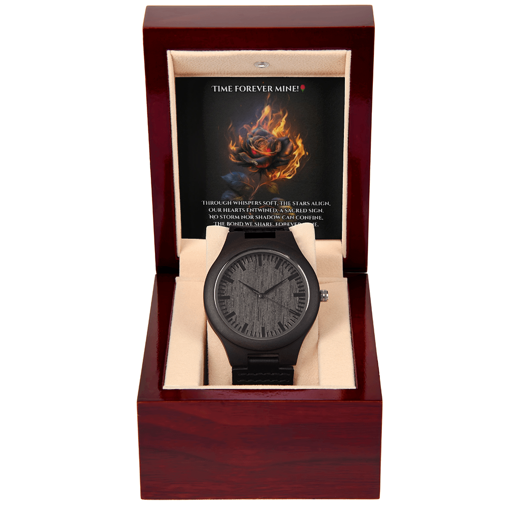 Timeless Elegance: Handcrafted Wooden Watch!