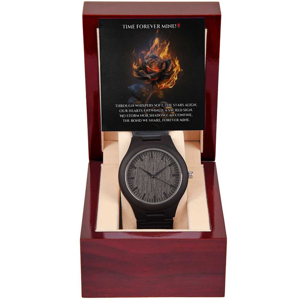 Timeless Elegance: Handcrafted Wooden Watch!