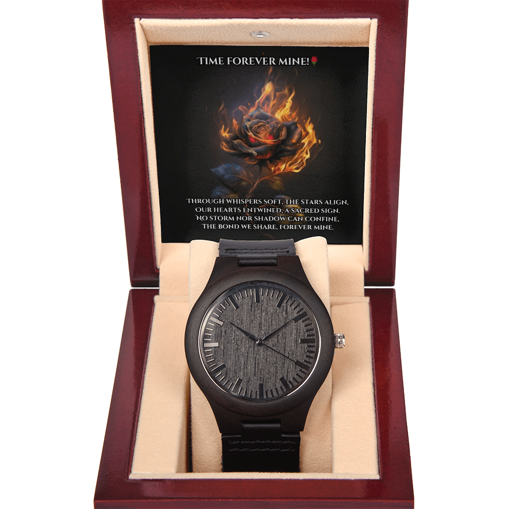 Timeless Elegance: Handcrafted Wooden Watch!