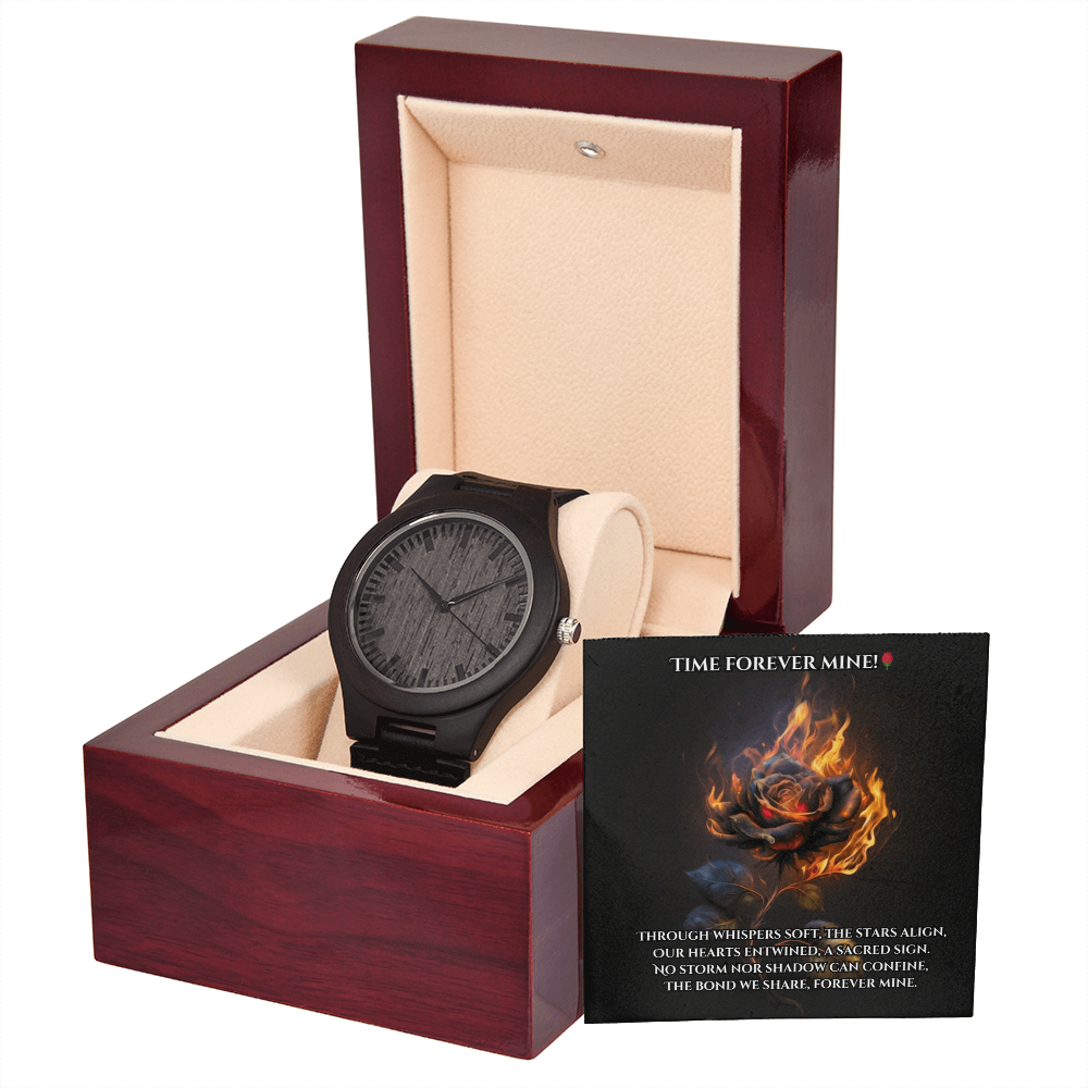Timeless Elegance: Handcrafted Wooden Watch!