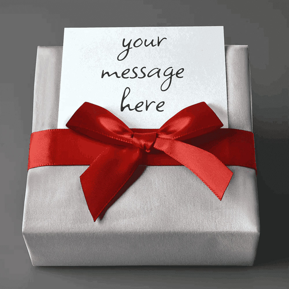 Gift Wrap with Personalized Message - Efrosiny