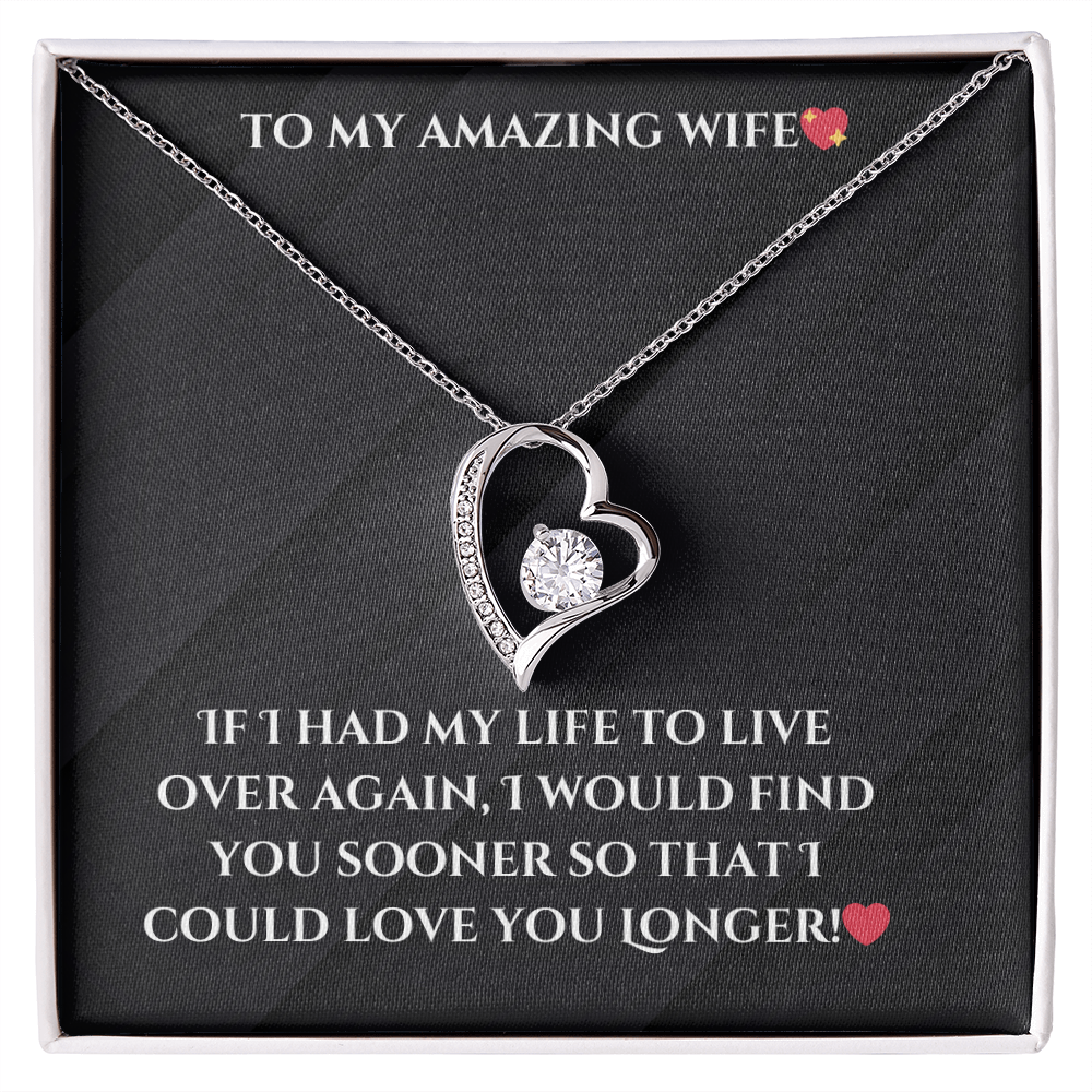 Forever Love Necklace – Timeless Symbol of Eternal Bond!😍