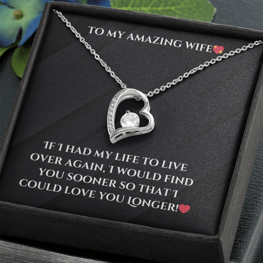 Forever Love Necklace – Timeless Symbol of Eternal Bond!😍