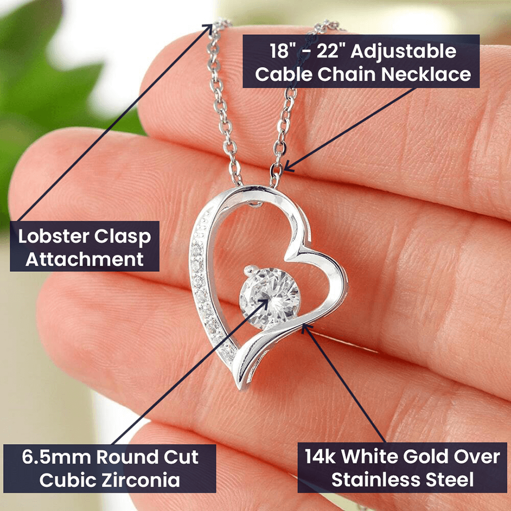 Forever Love Necklace – Timeless Symbol of Eternal Bond!😍