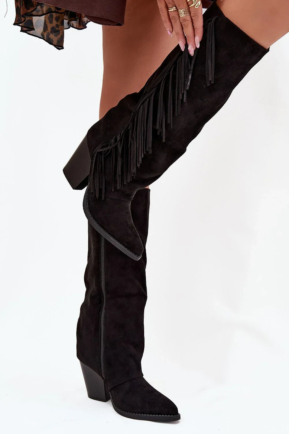 Heel boots Step in style