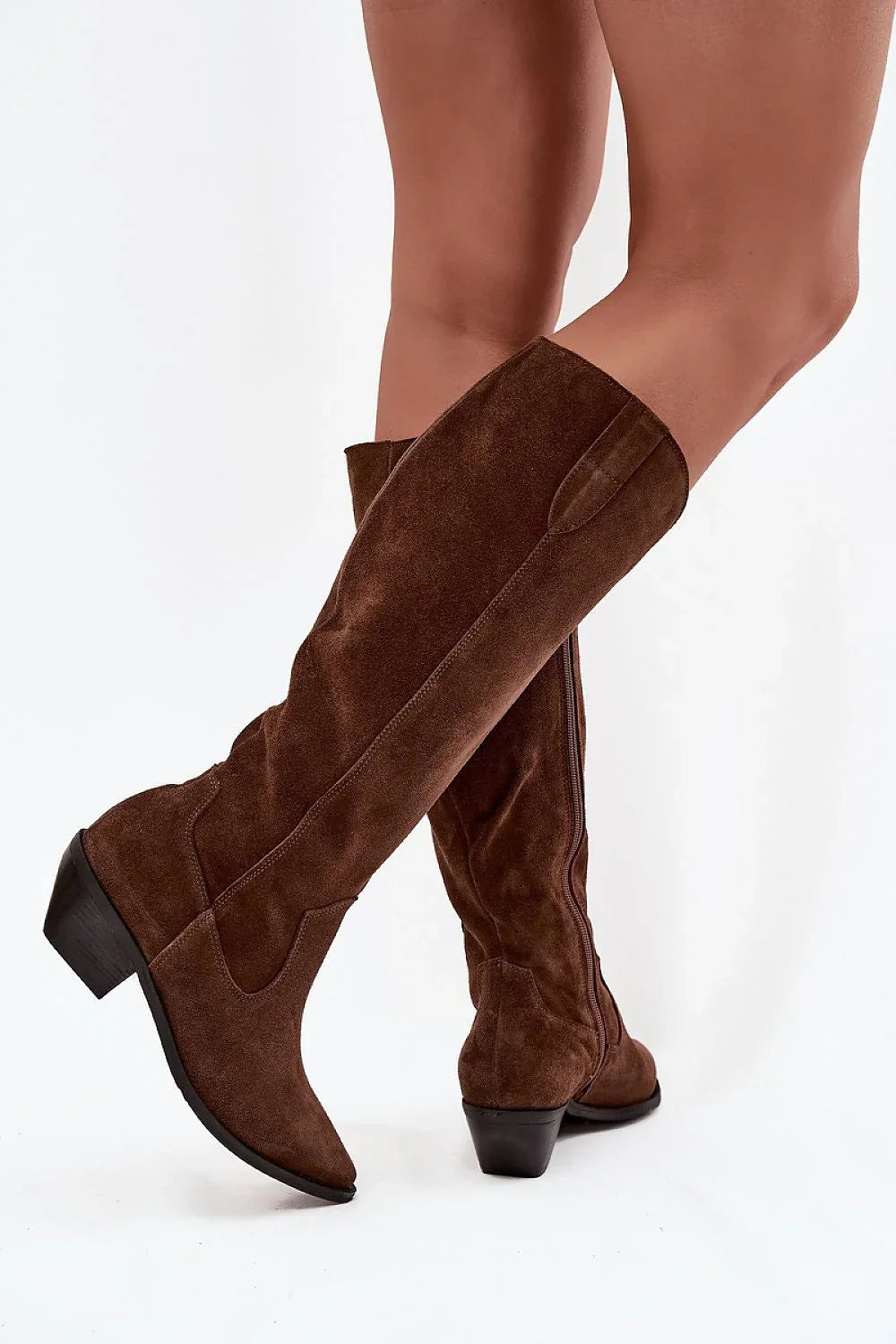 Heel boots Step in style