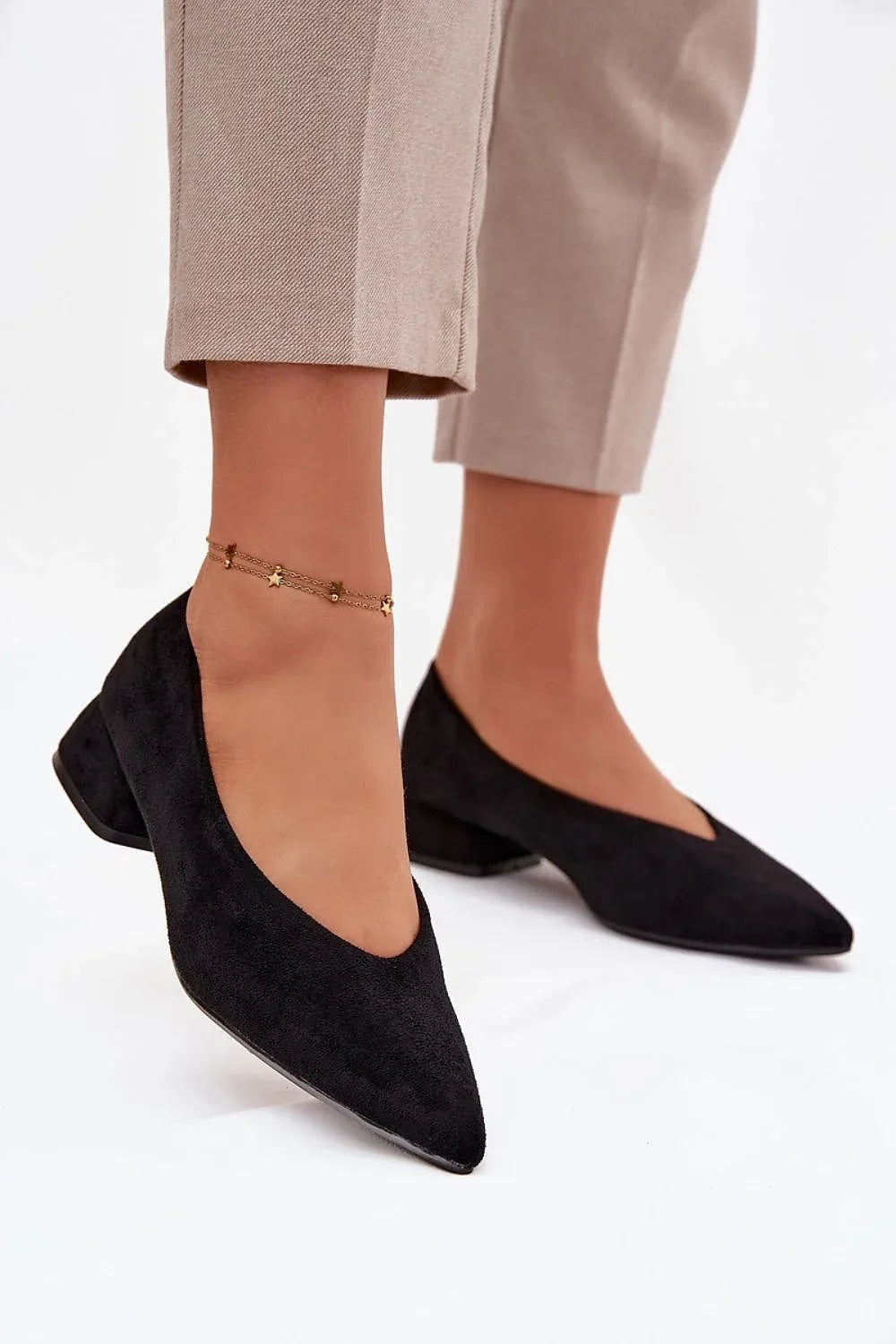Heel pumps Step in style