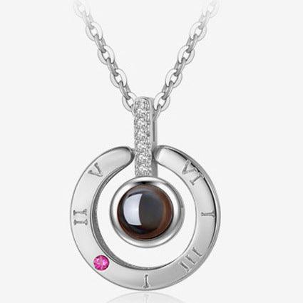 Metal Rose Jewelry Gift Box Necklace! - Efrosiny