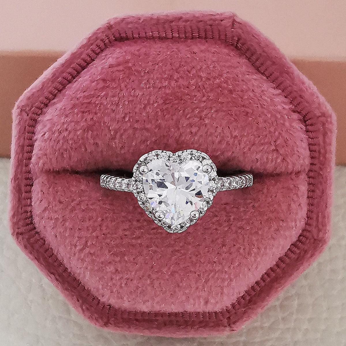 Luxury Multicolor Charm Cubic Zirconia Wedding Ring for Women! - Efrosiny