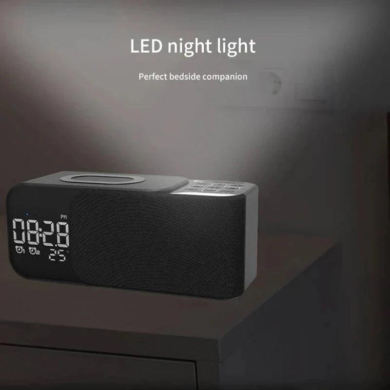 The 3-in-1 Wireless Charger | Bluetooth Speaker | Night Light | Charging Station in One - Efrosiny