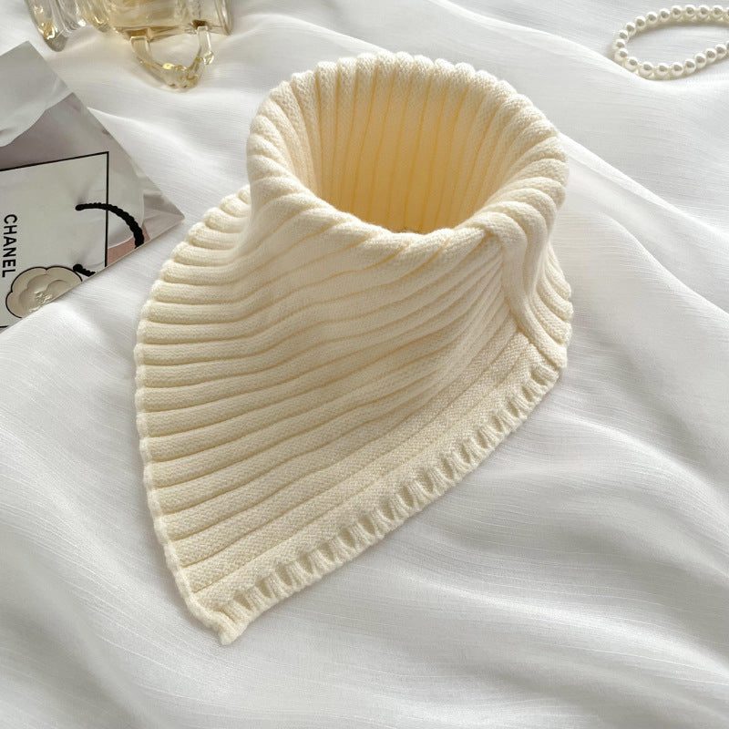 Knitted Bandana – Versatile Pure Color Warm Neck Protector