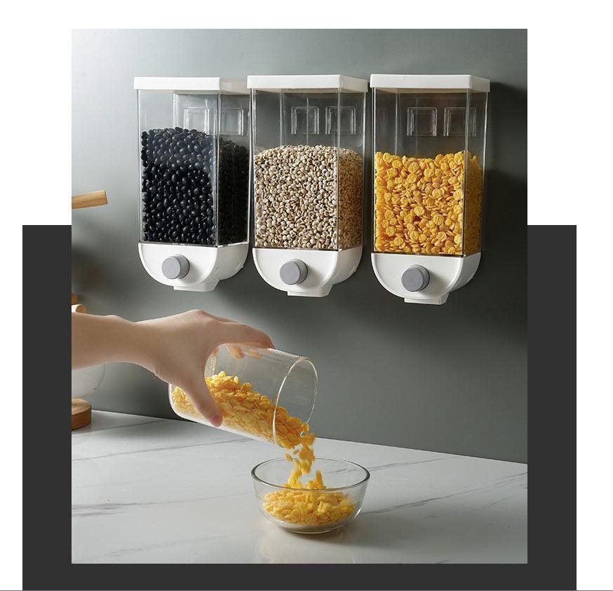 Wall-Mounted Kitchen multi-grain storage! - Efrosiny