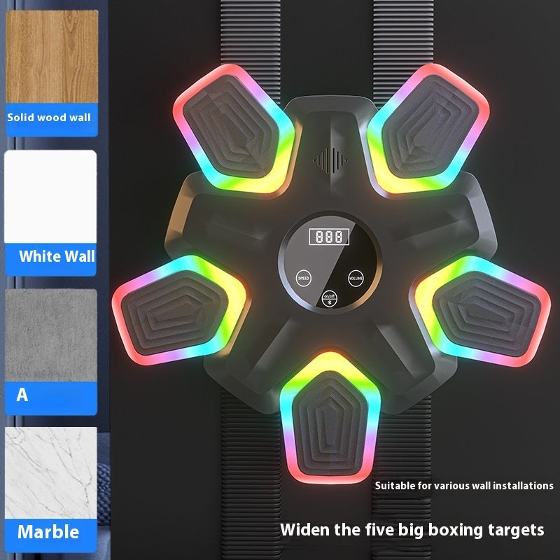 New Smart Bluetooth Music Sports Fitness Machine – Interactive Home Training Boxing Wall Target