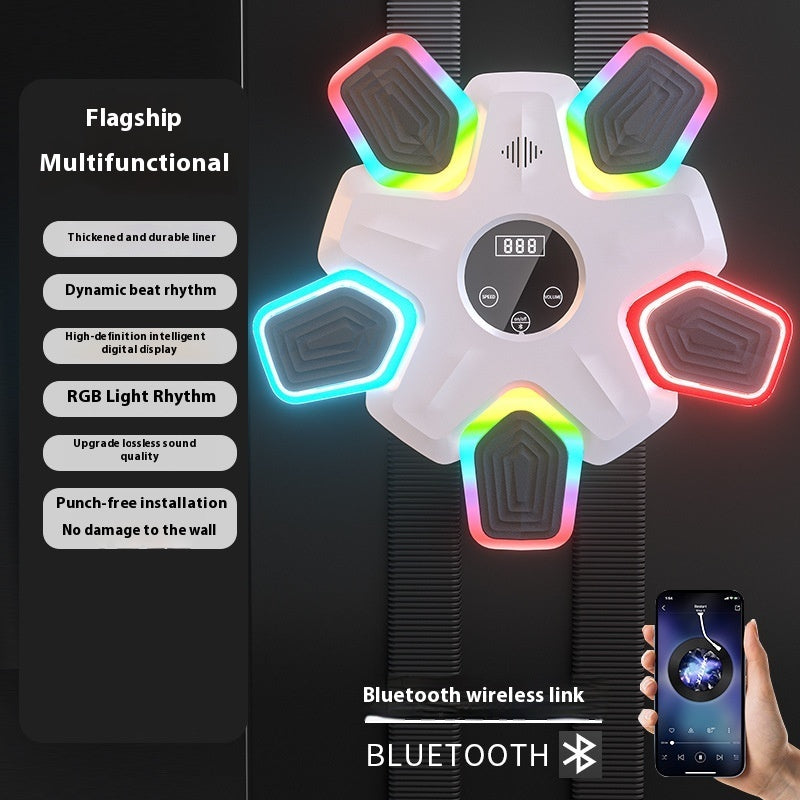 New Smart Bluetooth Music Sports Fitness Machine – Interactive Home Training Boxing Wall Target
