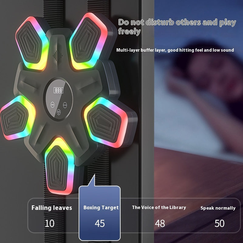 New Smart Bluetooth Music Sports Fitness Machine – Interactive Home Training Boxing Wall Target