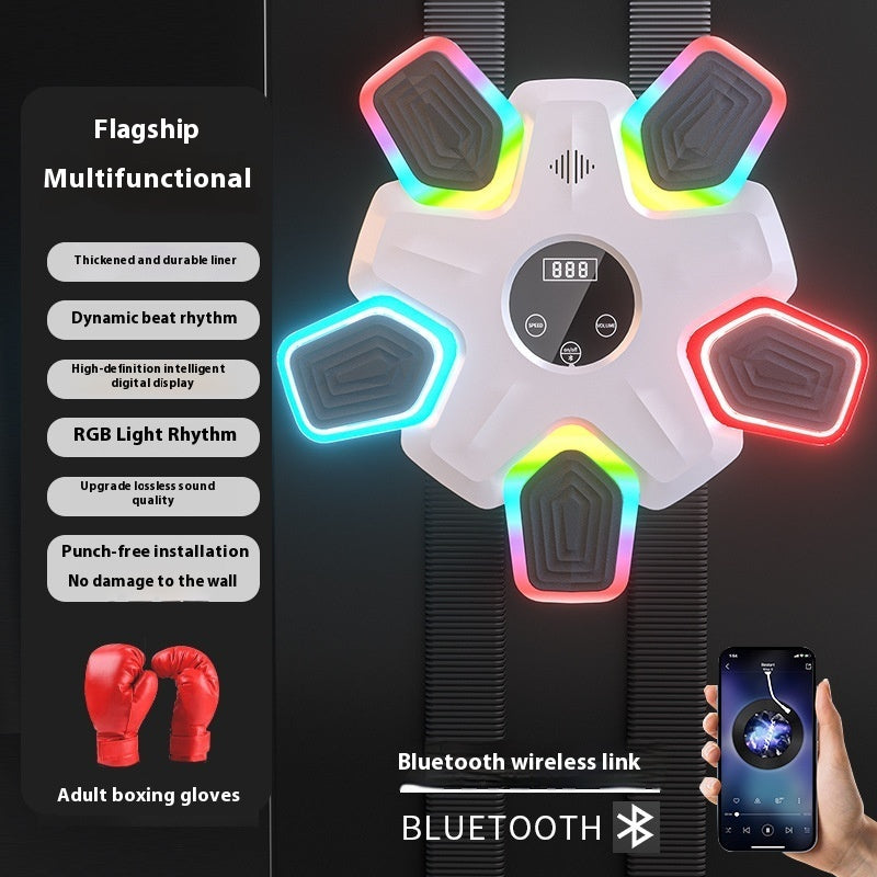 New Smart Bluetooth Music Sports Fitness Machine – Interactive Home Training Boxing Wall Target