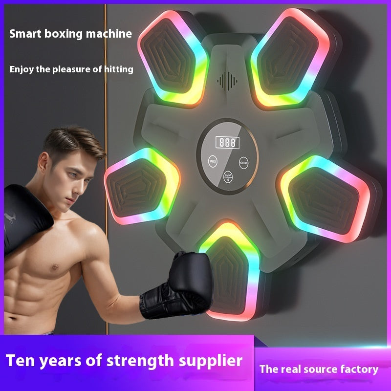 New Smart Bluetooth Music Sports Fitness Machine – Interactive Home Training Boxing Wall Target